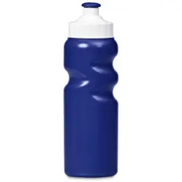 Altitude Baltic Plastic Water Bottle Navy Front
