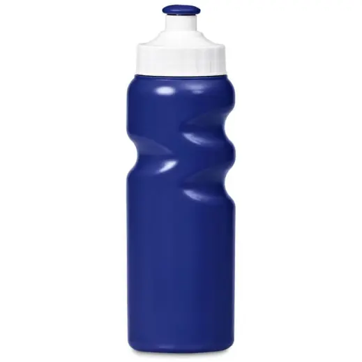 Altitude Baltic Plastic Water Bottle Navy Front