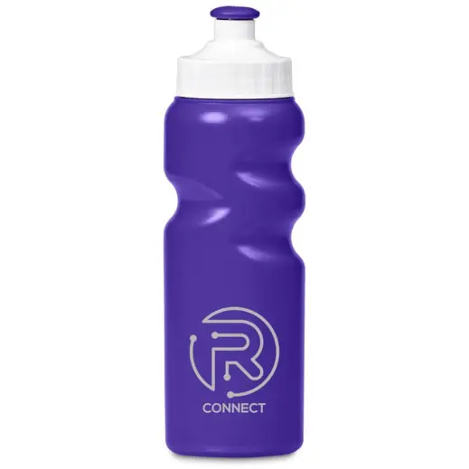 Altitude Baltic Plastic Water Bottle Purple Branded