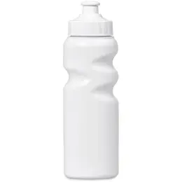 Altitude Baltic Plastic Water Bottle Solid White Front