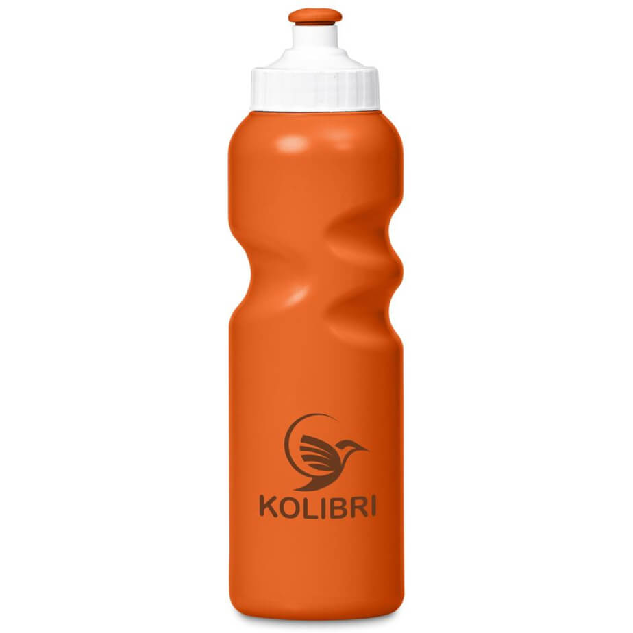 Altitude Riviera Plastic Water Bottle Orange Branded