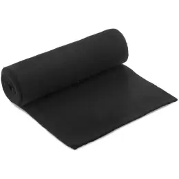 Team Acrylic Scarf Black Unbranded