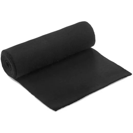 Team Acrylic Scarf Black Unbranded