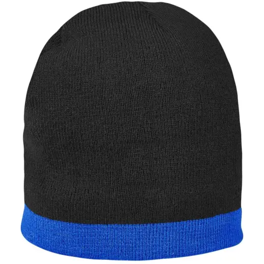Solo Acrylic Beanie Blue Unbranded