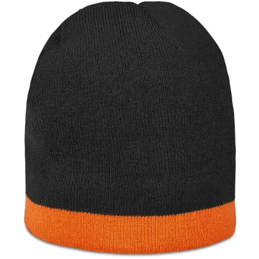 Solo Acrylic Beanie Orange Unbranded