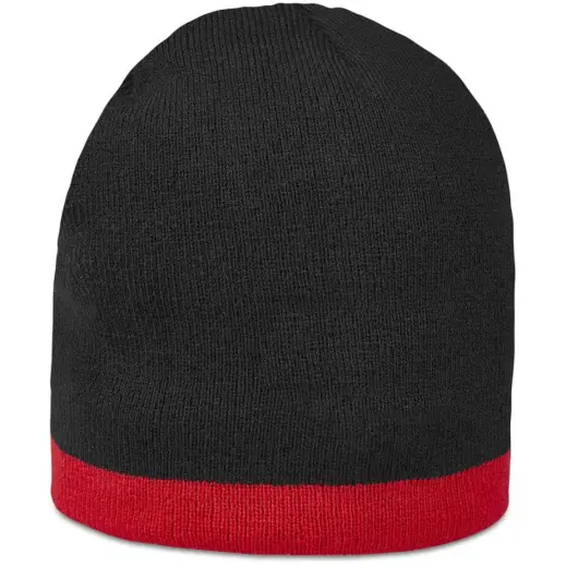 Solo Acrylic Beanie Red Unbranded