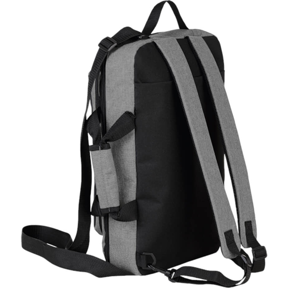 Melange Crossover Laptop Backpack Back