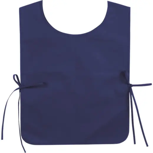 Non Woven Bib Navy Front