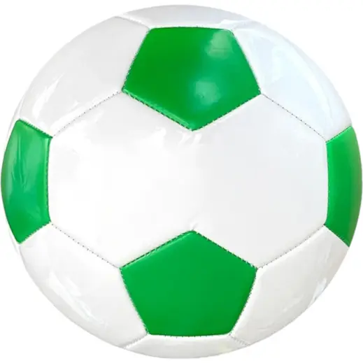 30 Panel Promotional Soccer Ball Green-White