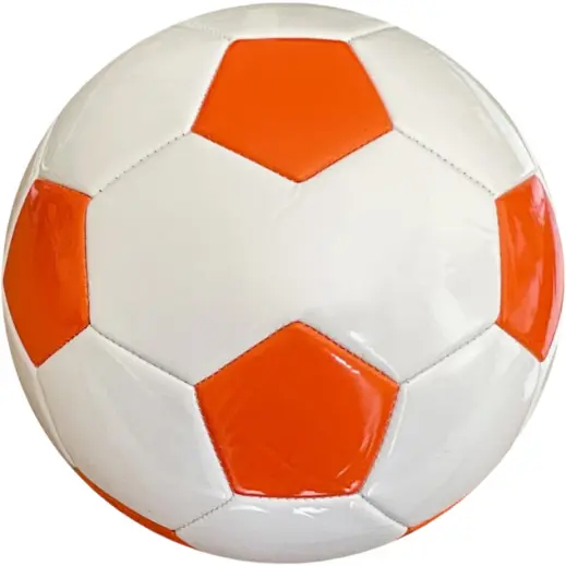 30 Panel Promotional Soccer Ball Orange-White