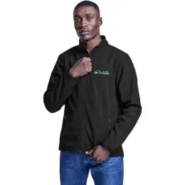 Mens Pinnacle Softshell Jacket Model Image