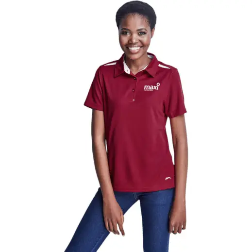 Ladies Simola Golf Shirt Model