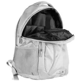 Sector Laptop Backpack Silver Open