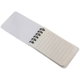 Pocket Jotter Book Black Open