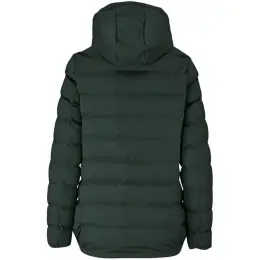 Ladies Montana Jacket Military Green Back