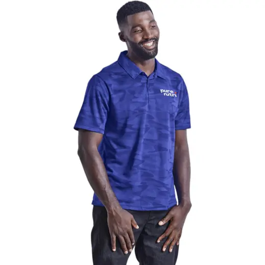 Mens Volition Golf Shirt Model