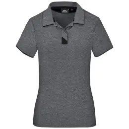 Ladies Cypress Golf Shirt Charcoal Front