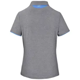 Ladies Cypress Golf Shirt Grey Back