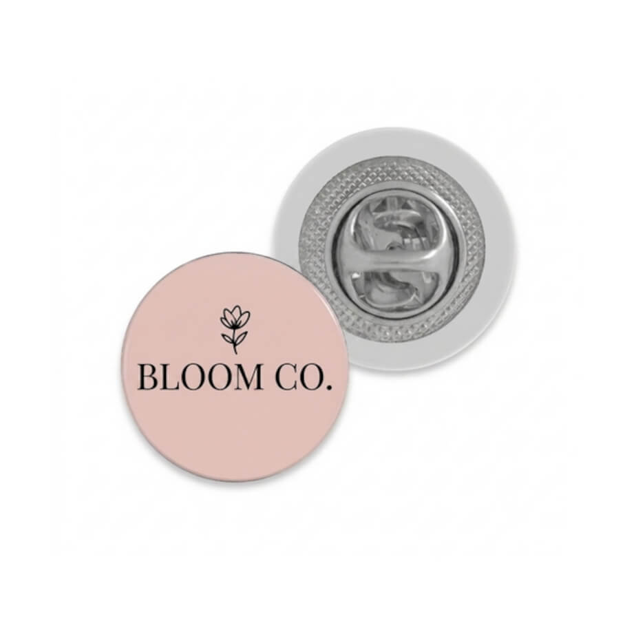 Round Lapel Badge - Pin Clip 30x30