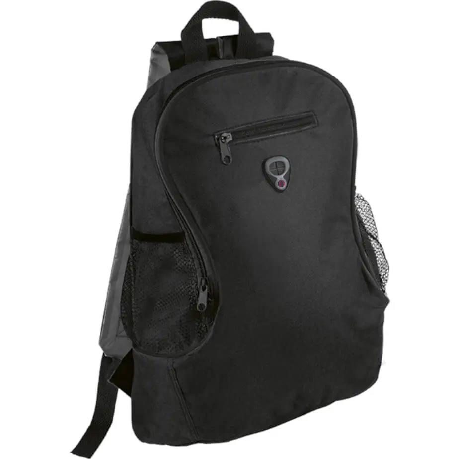 Humus Backpack Plain Black