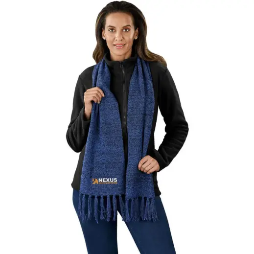 New Hampshire Melange Scarf Model