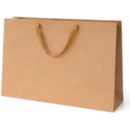 Giant Paper Gift Bag With Ribbon Handles