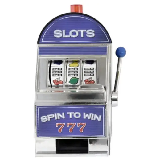 Spin-to-Win Mini Slot Machine Front