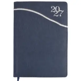 A4 Stream Diary - 2027 Blue Front