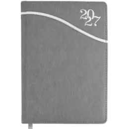 A4 Stream Diary - 2027 Grey Front