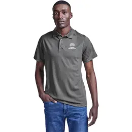 Mens Distinct Golf Shirt Model Image