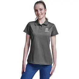 Ladies Distinct Golf Shirt Model Image
