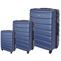 Blue Marco Wanderlust Luggage Bag Set