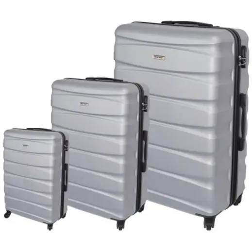 Grey Marco Wanderlust Luggage Bag Set