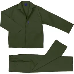 Barron Budget Poly Cotton Conti Suit Bottle Green
