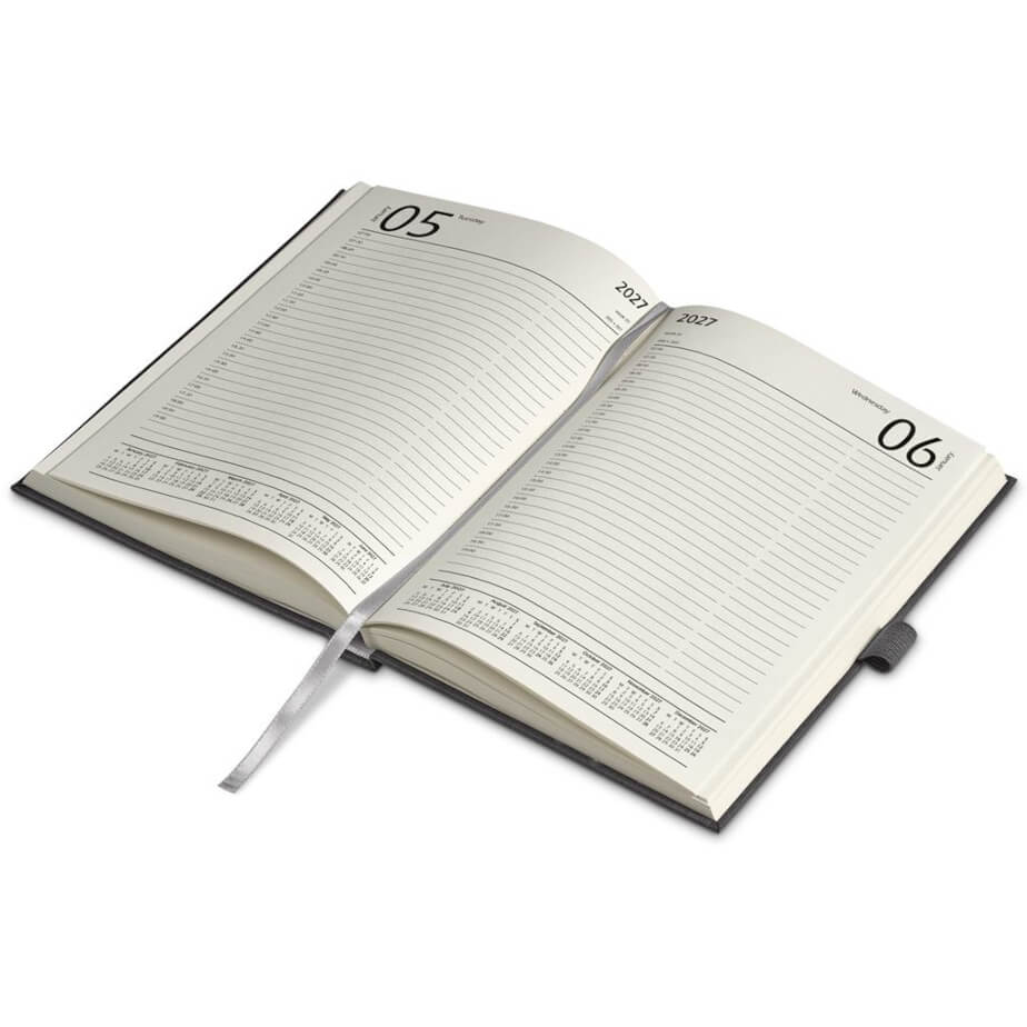 Altitude Oakridge A5 2027 Diary Open Page A Day