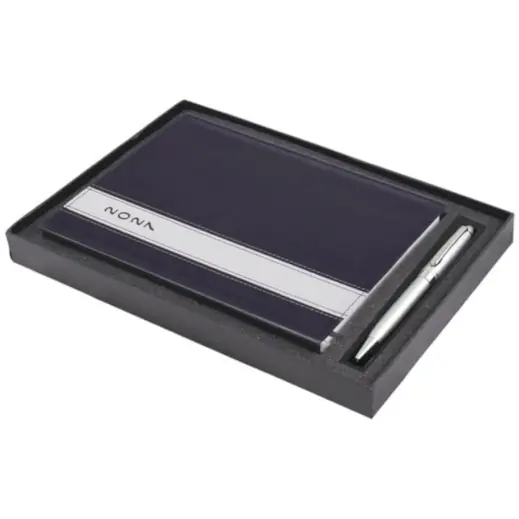 Satin Diary Set - 2027 Black