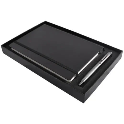 Flexi Notebook & Pen Set Black 2026