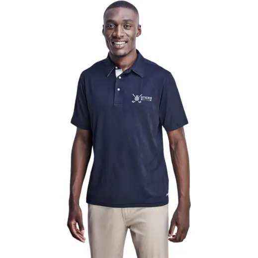 Mens Motif Golf Shirt Model
