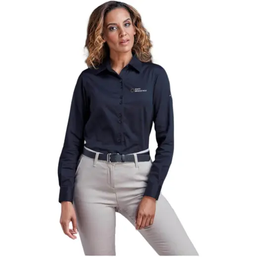 Ladies Long Sleeve Alex Varga Opus Stretch Shirt Model