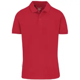 Mens Okiyo Tenyo Eco Golf Shirt Red Front