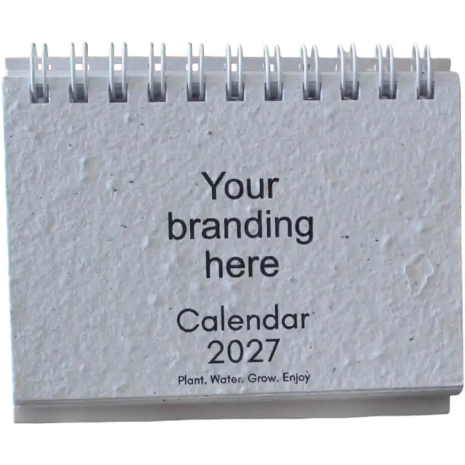 Plantable Paper Wiro Calendar - 202 Front