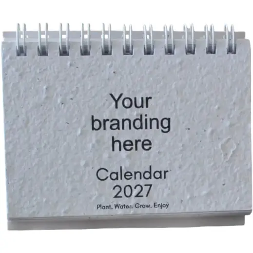 Plantable Paper Wiro Calendar - 202 Front