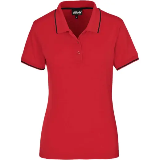 Ladies Reward Golf Shirt Red
