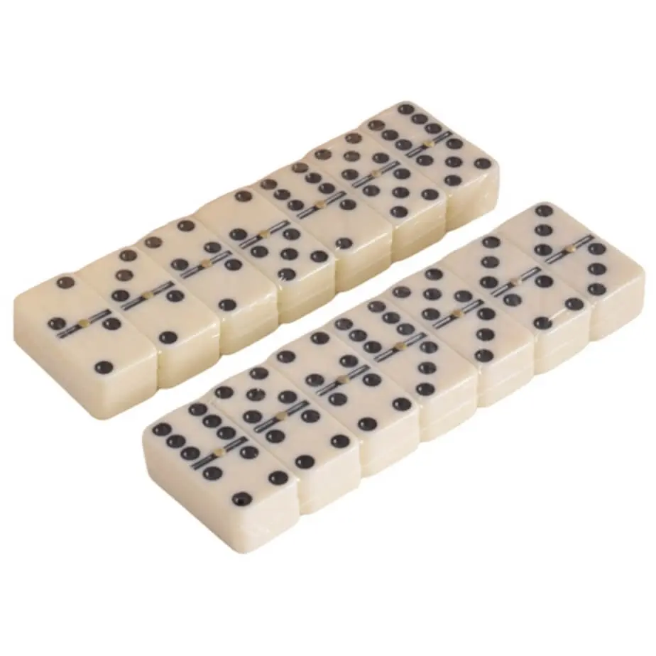 Double Six Domino Set Set