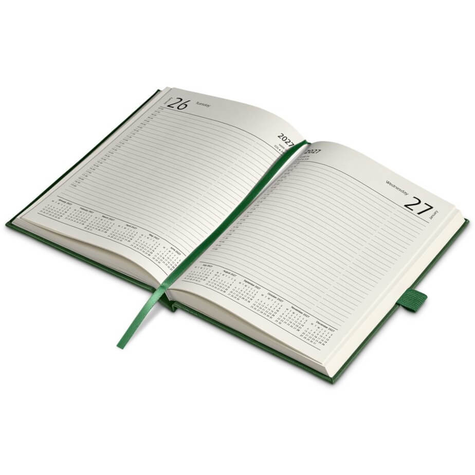 Altitude Advantage A5 2027 Diary & Omega Pen Set Open Page A Day