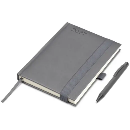 Altitude Advantage A5 2027 Diary & Omega Pen Set Grey