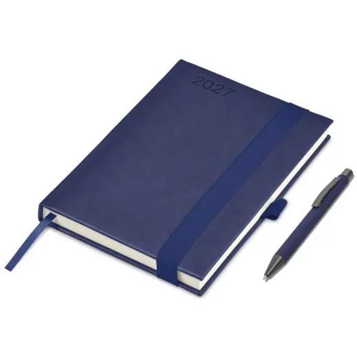 Altitude Advantage A5 2027 Diary & Omega Pen Set Navy