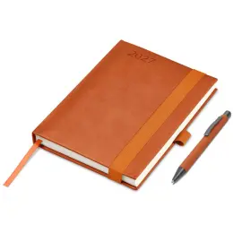 Altitude Advantage A5 2027 Diary & Omega Pen Set Orange