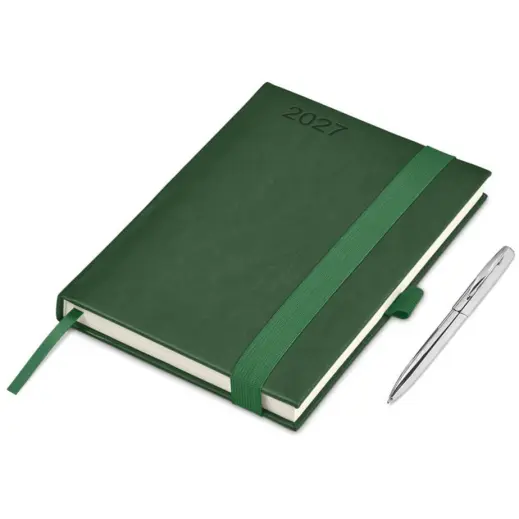 Altitude Advantage A5 2027 Diary & Cypher Pen Set Green