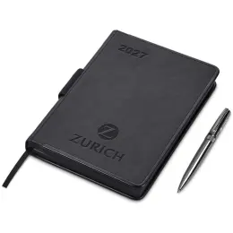 Alex Varga Egality A5 2027 Diary & Pen Set Branded